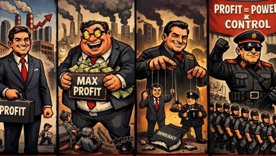 how capitalism has turned into fascism