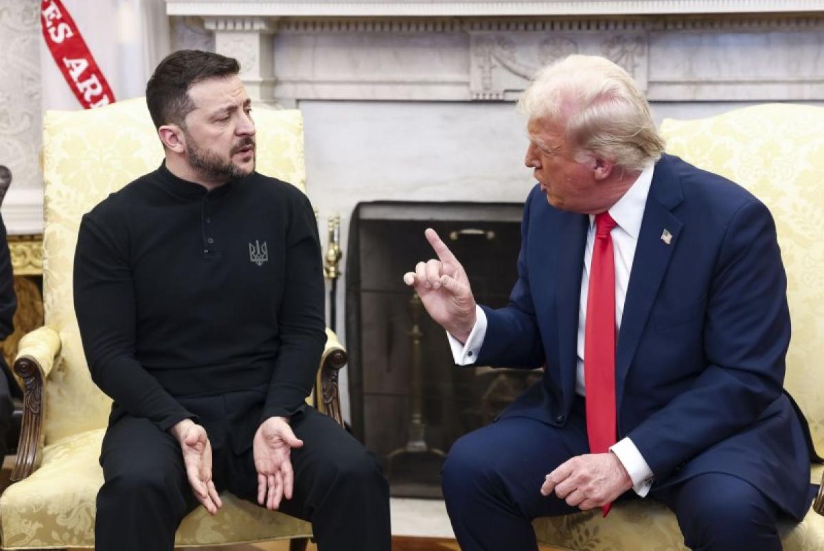 Zelenskyy Trump Ovel office clash